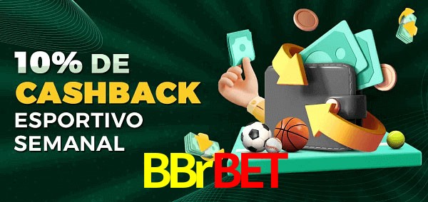 10% de bônus de cashback na BBrbet