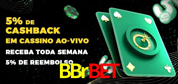 Promoções do cassino ao Vivo BBrbet